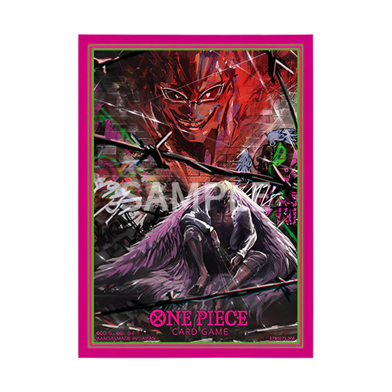 One Piece Card Game Official Sleeve Bandai TCG+ Stores Limited Edition Vol.4 Doflamingo