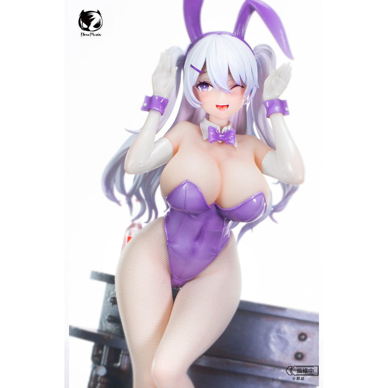 Original Character PVC Statue 1 6th Scale Bunny Girl Xiya illustration by Asanagi Image 4