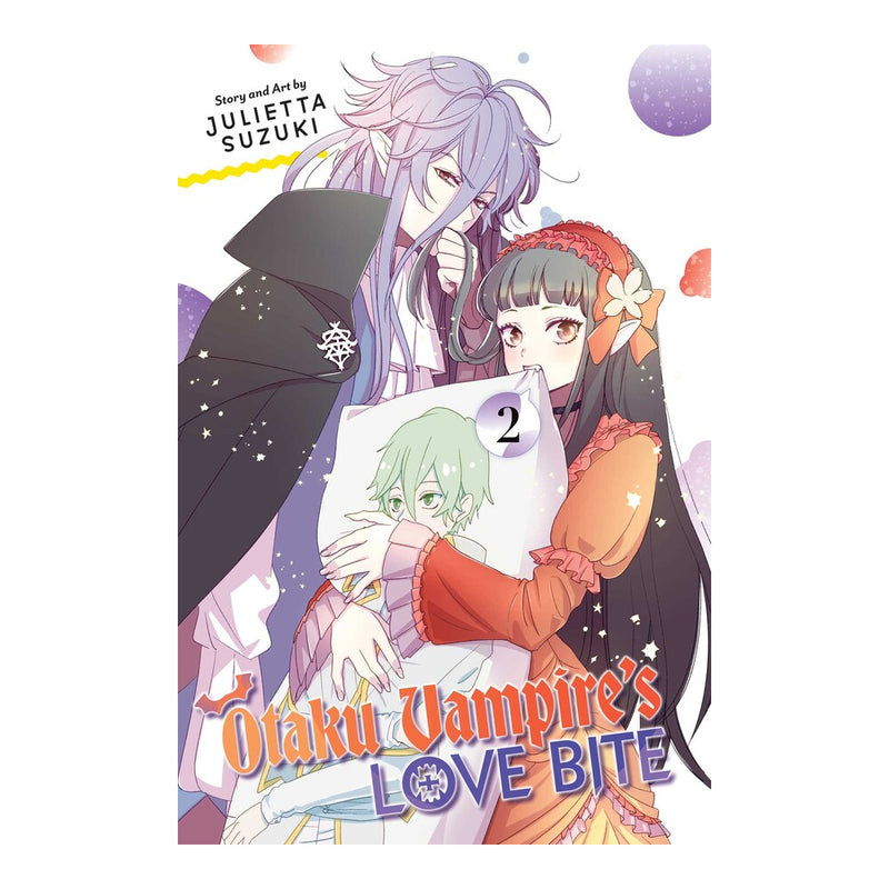 Otaku Vampire's Love Bite Volume 02 Manga Book Front Cover