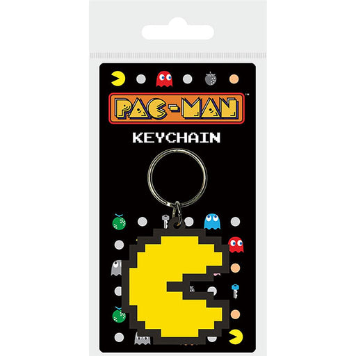 Pac-Man PVC Keyring