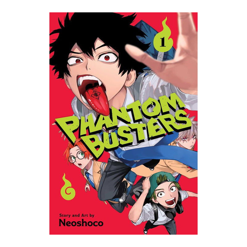Phantom Busters Manga Book Volume 01 Front Cover