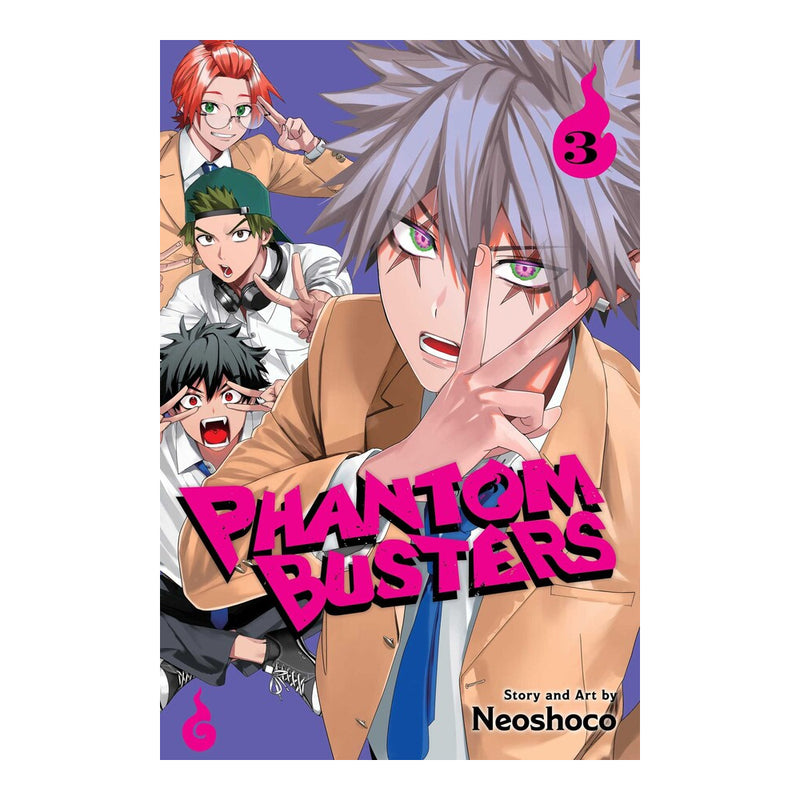 Phantom Busters Manga Book Volume 03 Front Cover