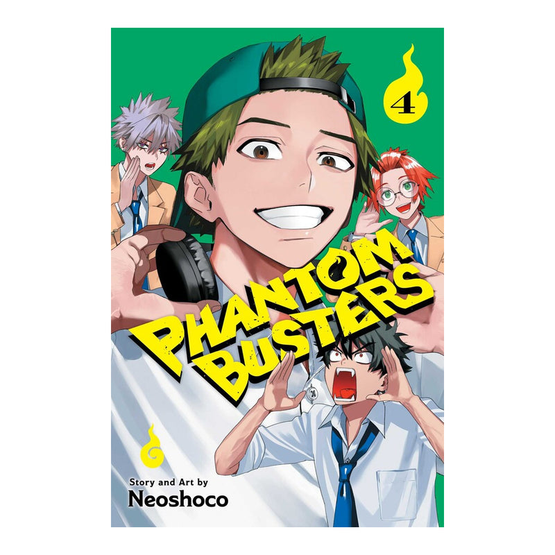 Phantom Busters Manga Book Volume 04 Front Cover