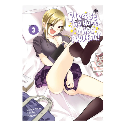Please Go Home, Miss Akutsu! Volume 03 Manga Book Front Cover