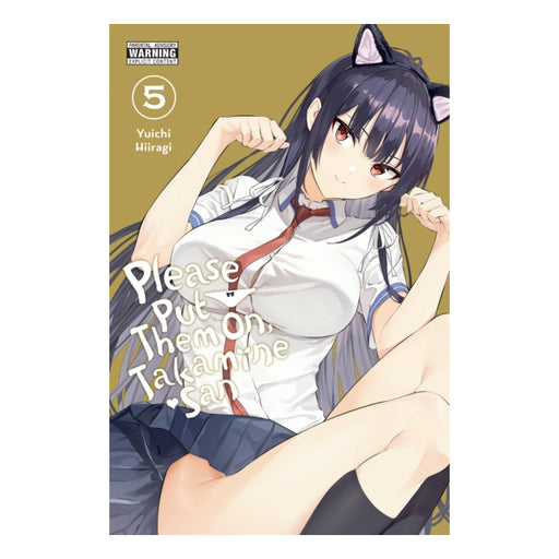 Please Put Them On, Takamine-san vol 5 Manga Book front cover