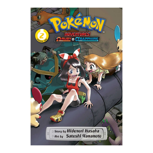 Pokémon Adventures Omega Ruby and Alpha Sapphire Volume 02 Manga Book Front Cover