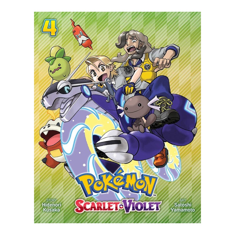 Pokemon Scarlet and Violet Volume 04 Manga Book Front Cover