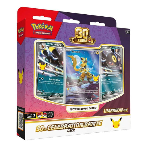 Pokémon TCG Battle Deck - 30th Celebration Umbreon ex