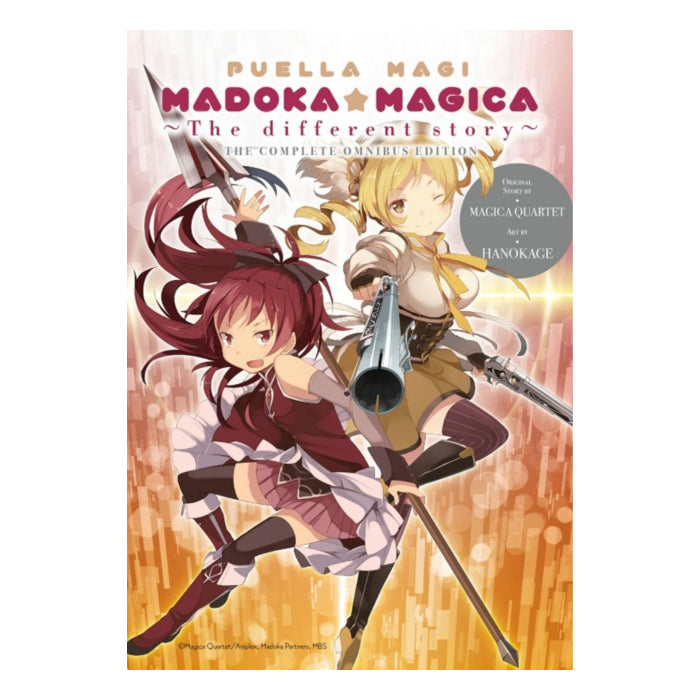 Puella Magi Madoka Magica The Different Story The Complete Omnibus Edition Manga Book Front Cover