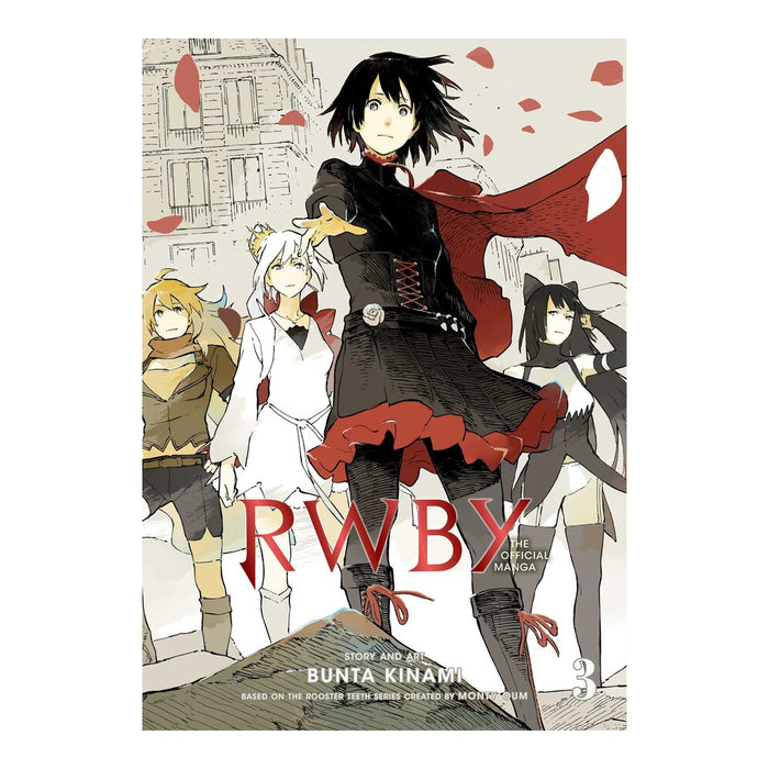 RWBY The Official Manga Volume 03 Manga Book Front Cover