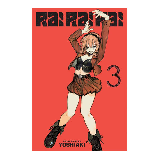 Rai Rai Rai Volume 03 Manga Book Front Cover