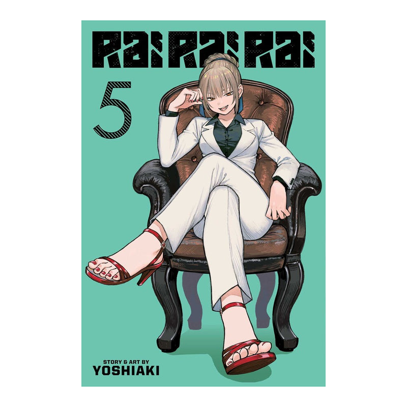 Rai Rai Rai Volume 05 Manga Book Front Cover
