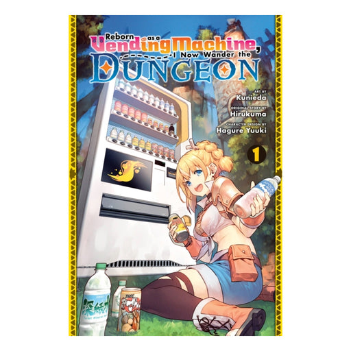 Reborn as a Vending Machine, I Now Wander the Dungeon Volume 01 Manga Book Front Cover