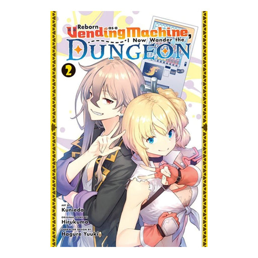Reborn as a Vending Machine, I Now Wander the Dungeon Volume 02 Manga Book Front Cover