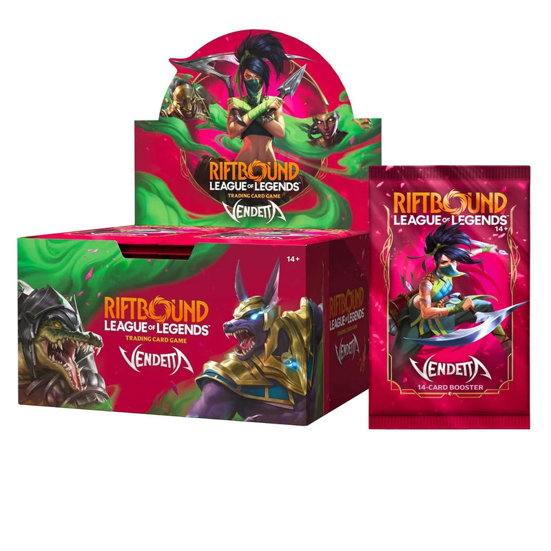 Riftbound League of Legends Trading Card Game - Vendetta Booster Box