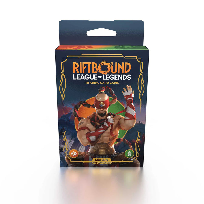 Riftbound League of Legends Trading Card Game Champion Deck Lee Sin