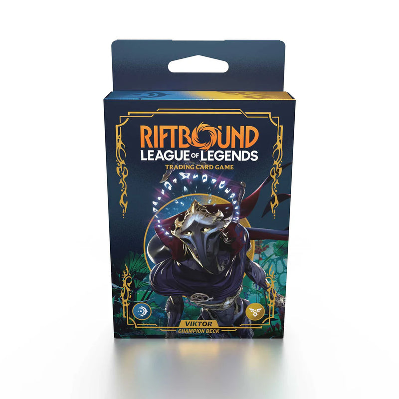 Riftbound League of Legends Trading Card Game Champion Deck Viktor
