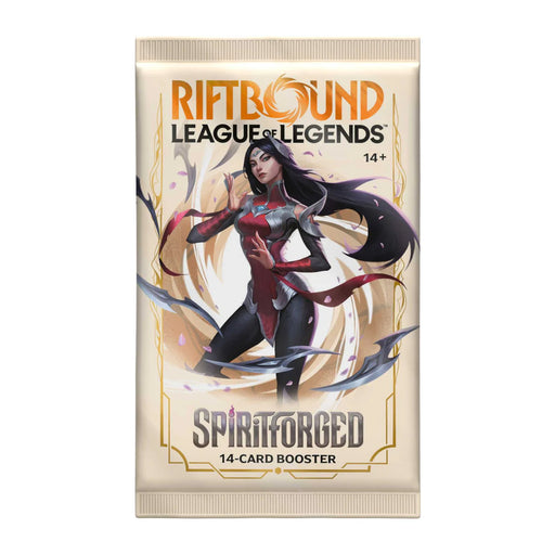 Riftbound League of Legends Trading Card Game Spiritforged Booster Pack