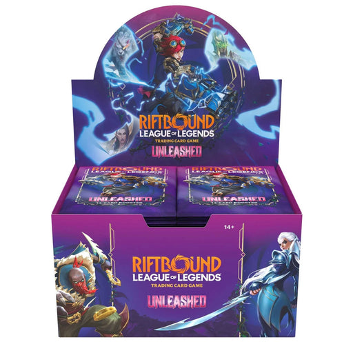 Riftbound League of Legends Trading Card Game Unleashed Booster Box