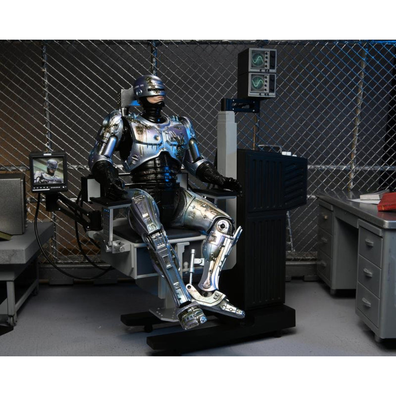 RoboCop Ultimate Battle Damaged RoboCop with Chair image 1