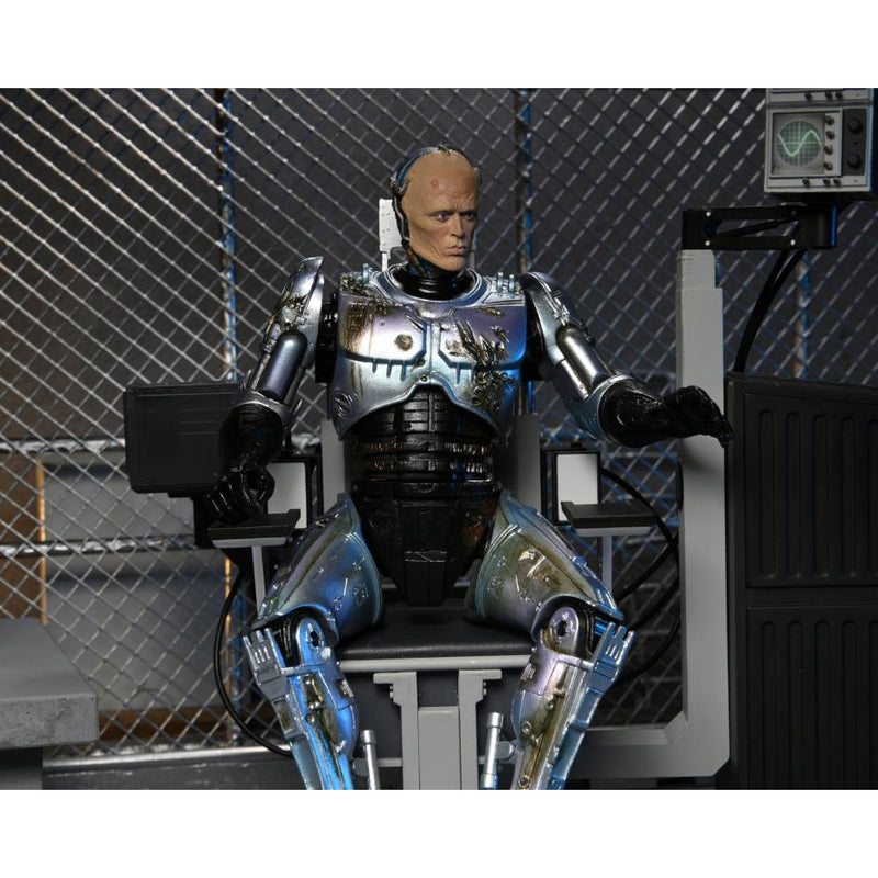 RoboCop Ultimate Battle Damaged RoboCop with Chair image 10