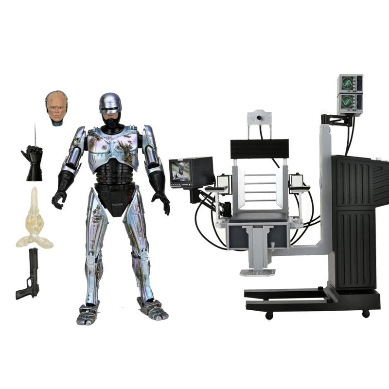 RoboCop Ultimate Battle Damaged RoboCop with Chair image 11