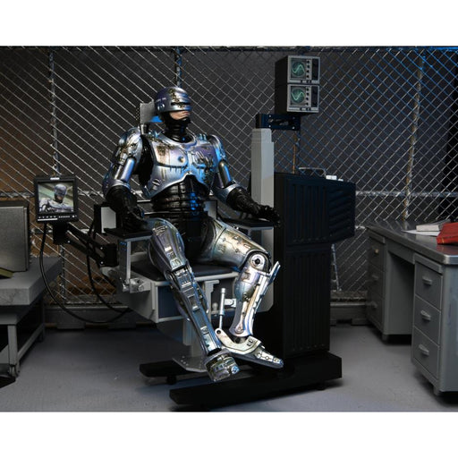 RoboCop Ultimate Battle Damaged RoboCop with Chair image 1