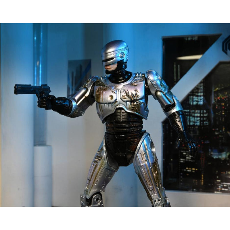 RoboCop Ultimate Battle Damaged RoboCop with Chair image 9