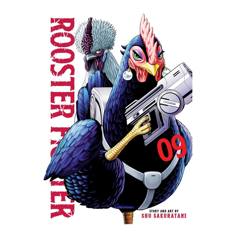Rooster Fighter Volume 09 Manga Book Front Cover
