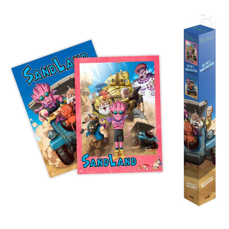 Sand Land Mini Poster Set Image 1