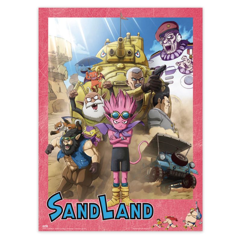 Sand Land Mini Poster Set Image 3