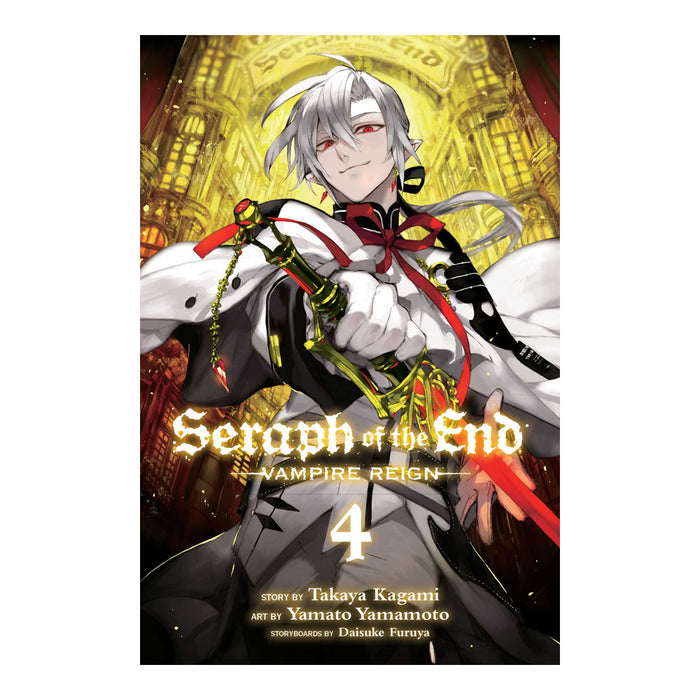 Seraph of the End Vampire Reign Volume 04 Manga Book Front Cover