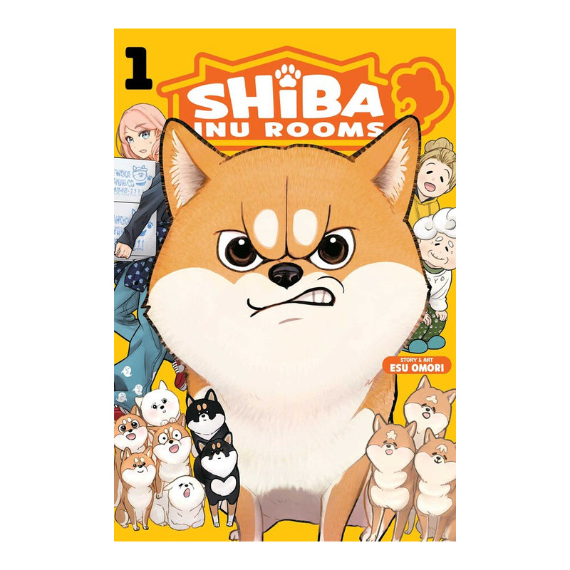 Shiba Inu Rooms Volume 01 Manga Book Front Cover
