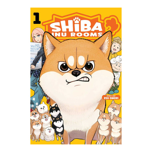 Shiba Inu Rooms Volume 01 Manga Book Front Cover