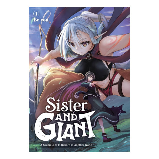 Sister and Giant A Young Lady Is Reborn in Another World Volume 01 Manga Book Front Cover