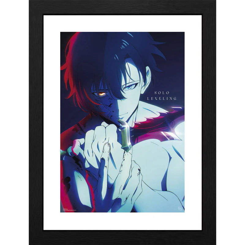 Solo Leveling Jinwoo 30 x 40cm Framed Collector Print