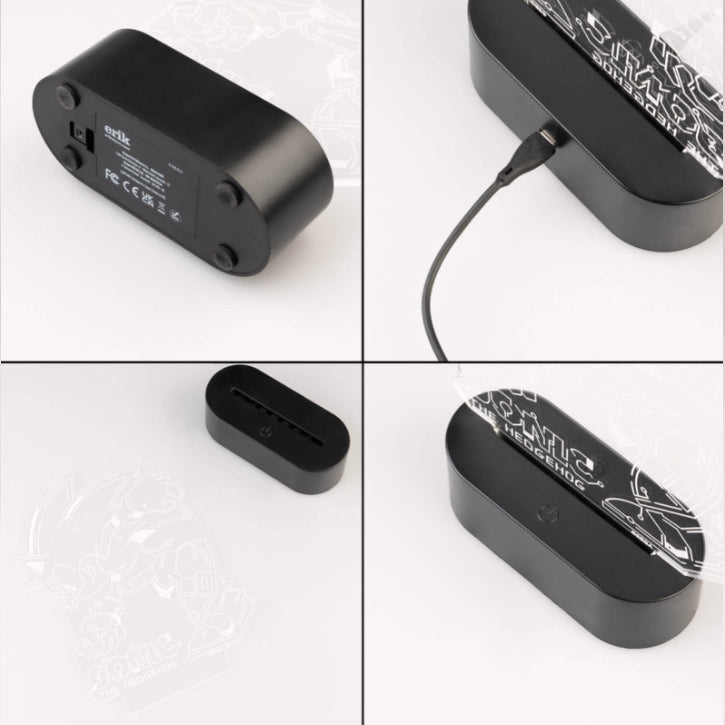 Sonic The Hedgehog Speed Circuit Led Table Lamp image 4