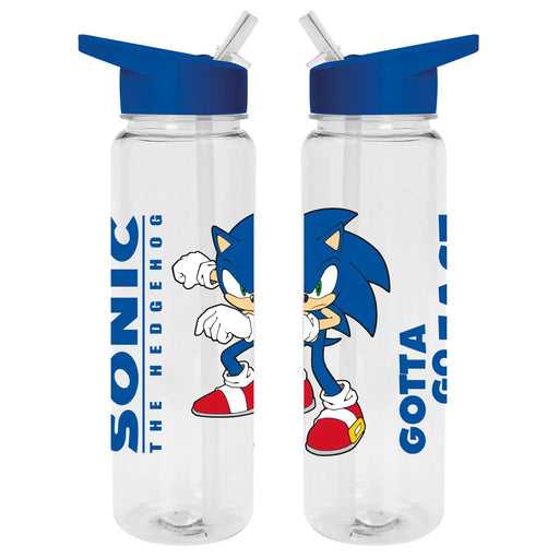 Sonic The Hedgehog (Gotta Go Fast) 25oz 700ml Plastic Drinks Bottle