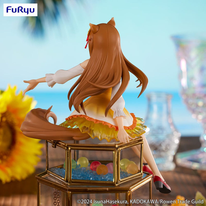 Spice and Wolf Noodle Stopper PVC Statue Holo Sunflower Dress Ver. image 2