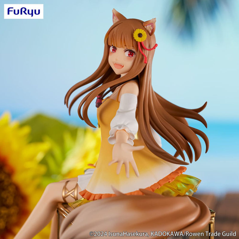 Spice and Wolf Noodle Stopper PVC Statue Holo Sunflower Dress Ver. image 4