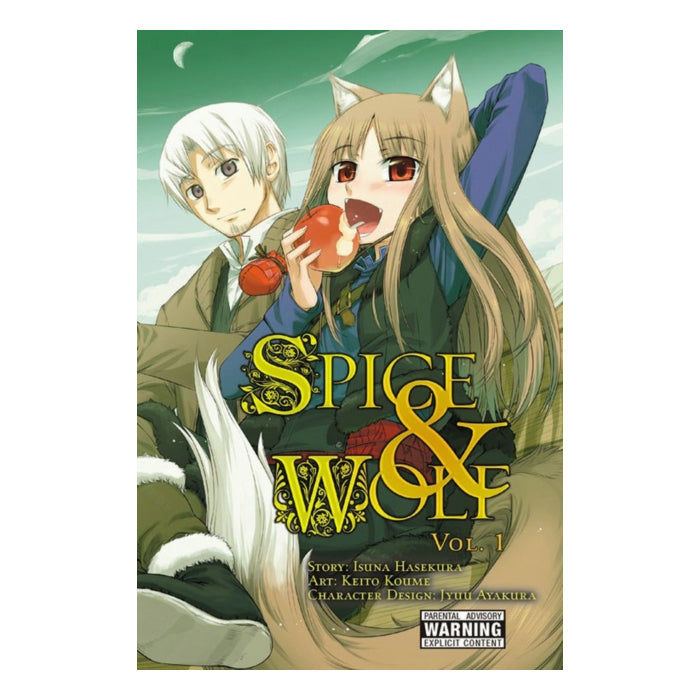Spice and Wolf Volume 01 Manga Book Front Cover