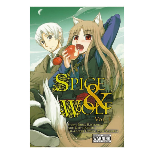 Spice and Wolf Volume 01 Manga Book Front Cover