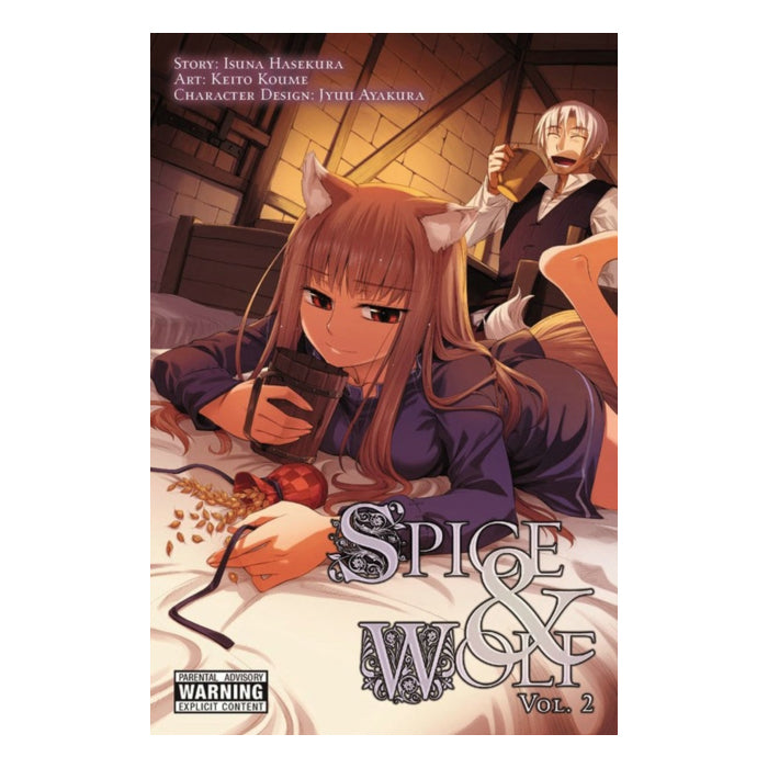 Spice and Wolf Volume 02 Manga Book Front Cover