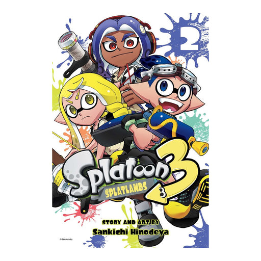 Splatoon 3 Splatlands Volume 02 Manga Book Front Cover