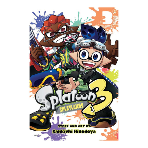 Splatoon 3 Splatlands Volume 03 Manga Book Front Cover