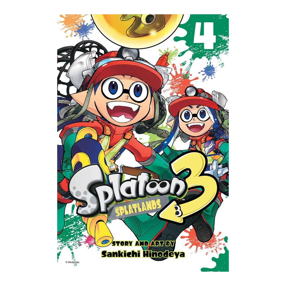 Splatoon 3: Splatlands Vol. 4 Manga Comics and Books | Giftdude UK