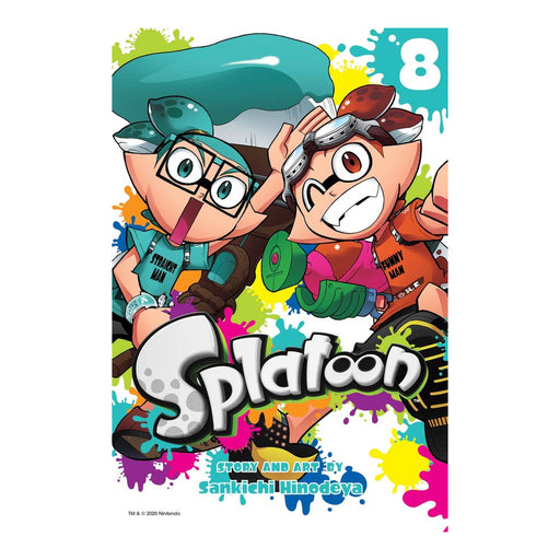 Splatoon vol 8 Manga Book front cover