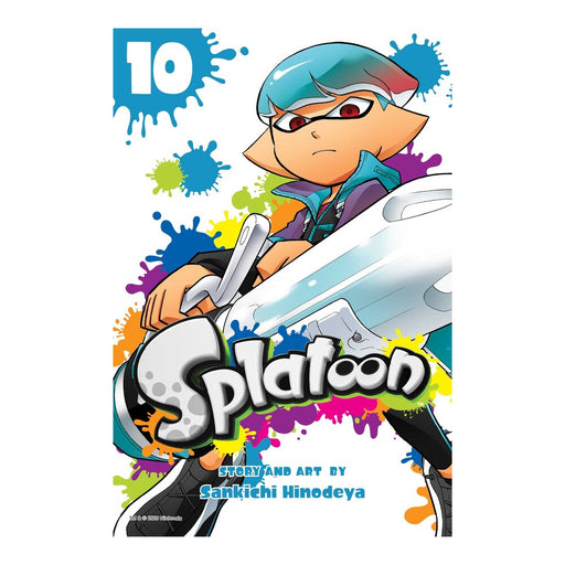 Splatoon vol 10 Manga Book front cover