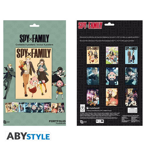 Spy x Family A4 Portfolio 9 Poster Pack Characters image 1