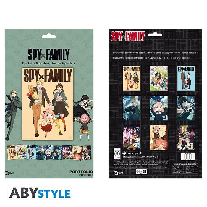 Spy x Family A4 Portfolio 9 Poster Pack Characters image 1